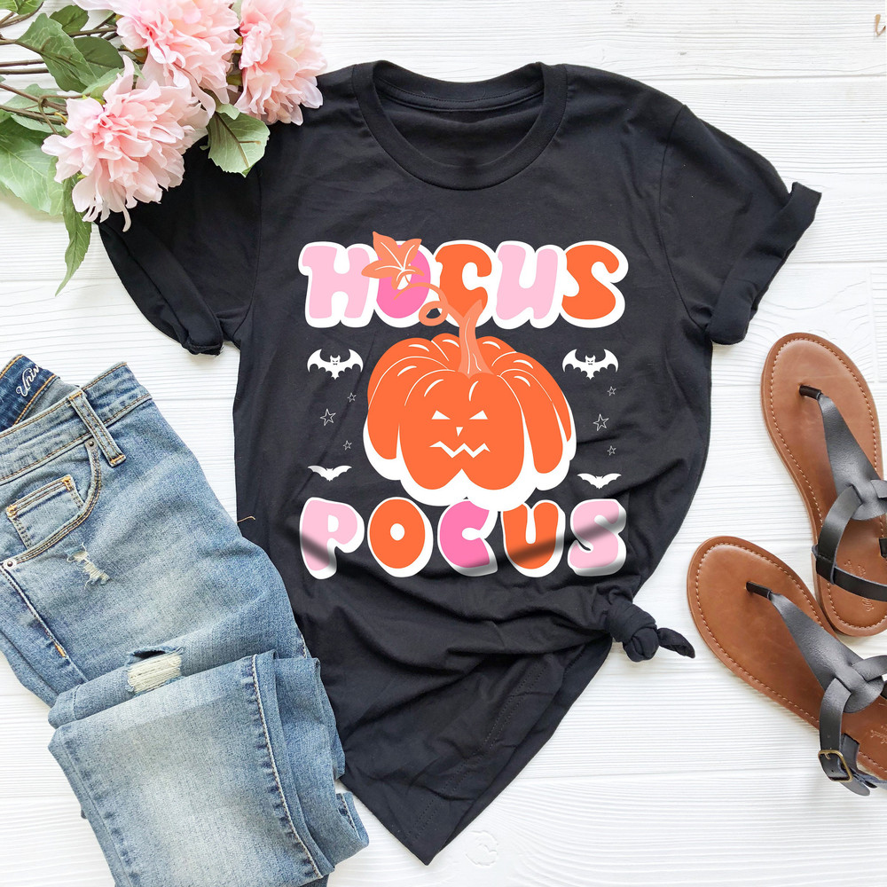 Hocus Pocus Shirt, Pumpkin Shirt, Witch Shirts, Halloween Party, Cute Fall Shirt, Halloween Shirt, Spooky Season Shirt, Trick or Treat Shirt - 2.jpg