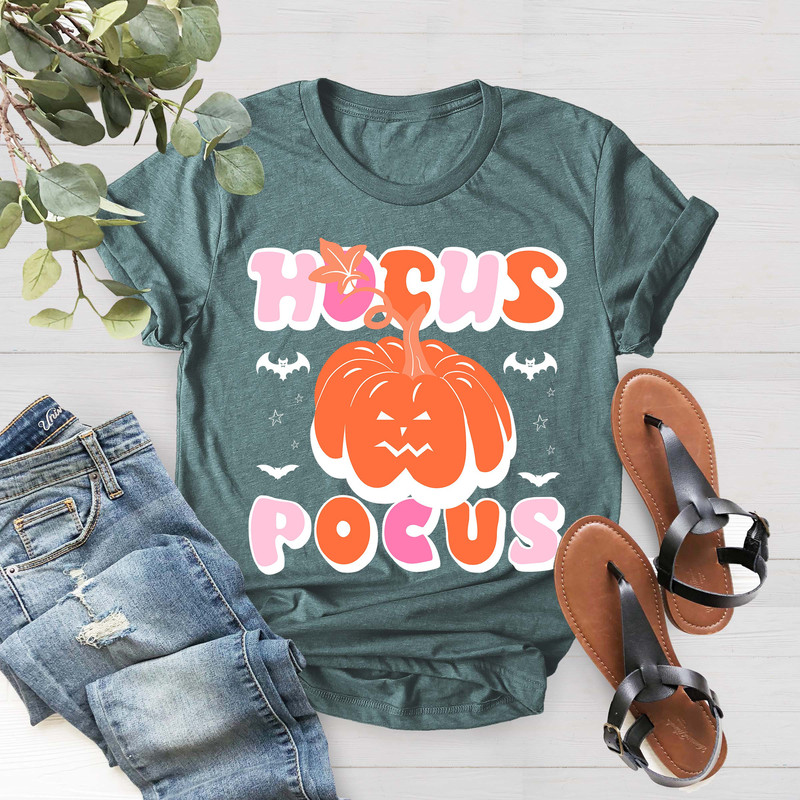 Hocus Pocus Shirt, Pumpkin Shirt, Witch Shirts, Halloween Party, Cute Fall Shirt, Halloween Shirt, Spooky Season Shirt, Trick or Treat Shirt - 4.jpg