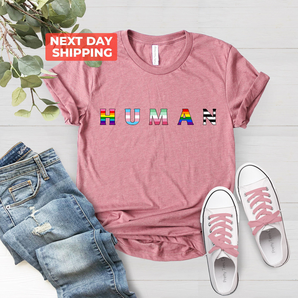 Human Rights Shirt, LGBTQ T-shirt, Pride Shirt, LGBTQ Pride Shirt, Civil Rights Shirt, Human Rights Awareness Shirt - 4.jpg