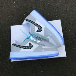 sneakers modern nike air force x dior