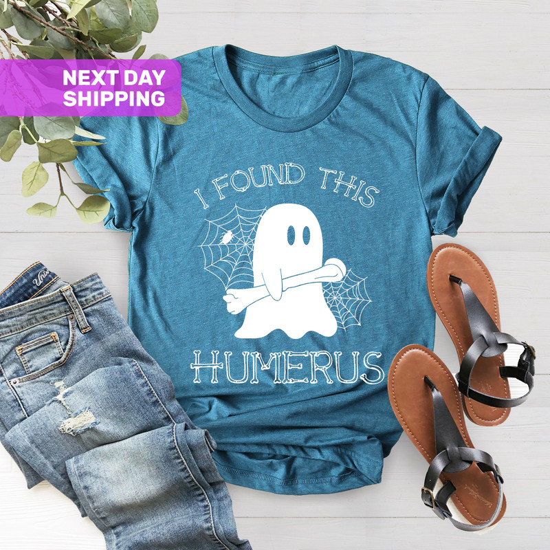I Found This Humerous Shirt, Funny Doctor Ghost Tees, Nurse Gift Shirt, Cute Fall Shirt, Nurse Appreciation, Halloween Shirt - 5.jpg