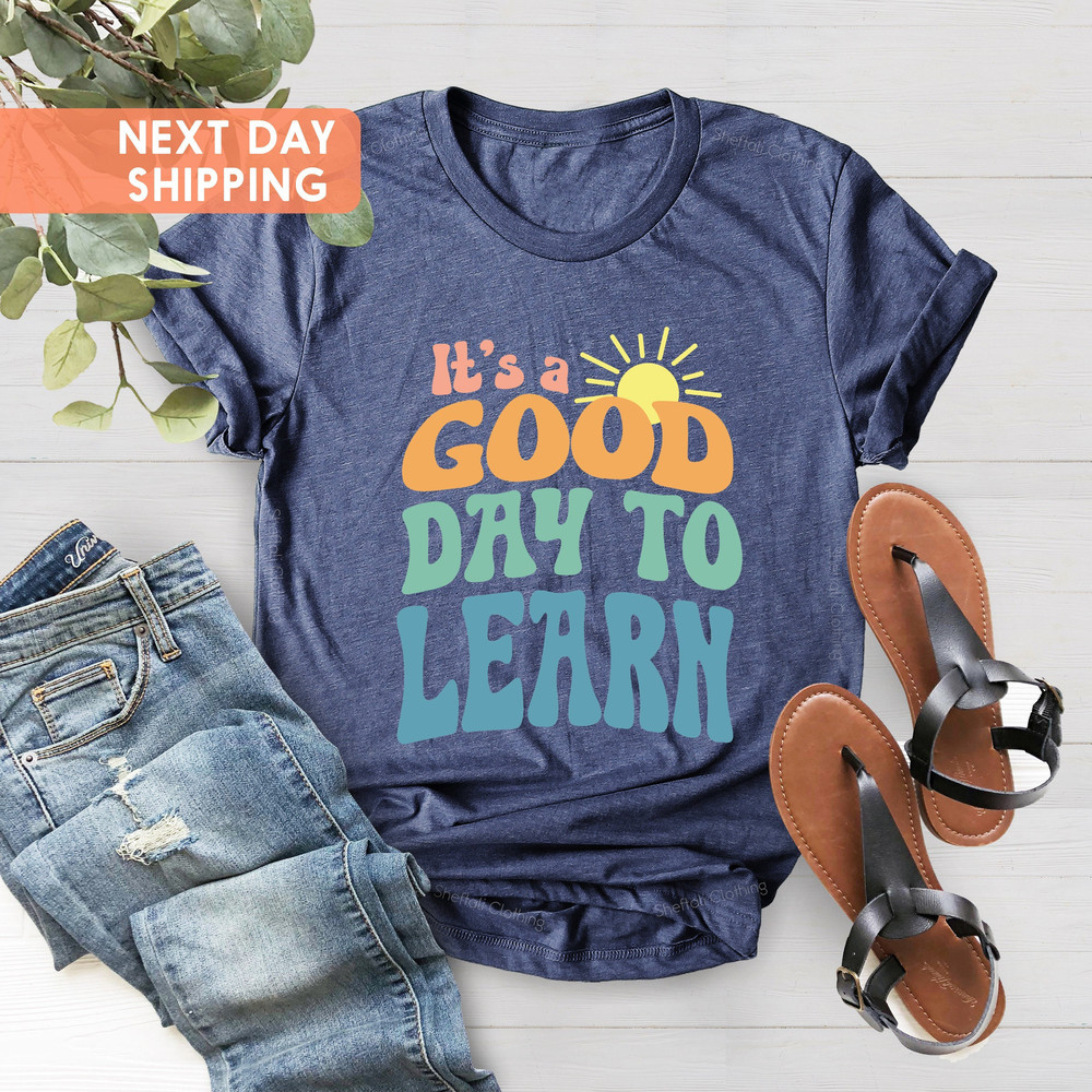 Its A Good Day To Learn Teacher Shirts, Teach Love Inspire, Retro Teacher Shirt, Gift For Teacher, Back To School 2022, Elementary Teacher - 2.jpg