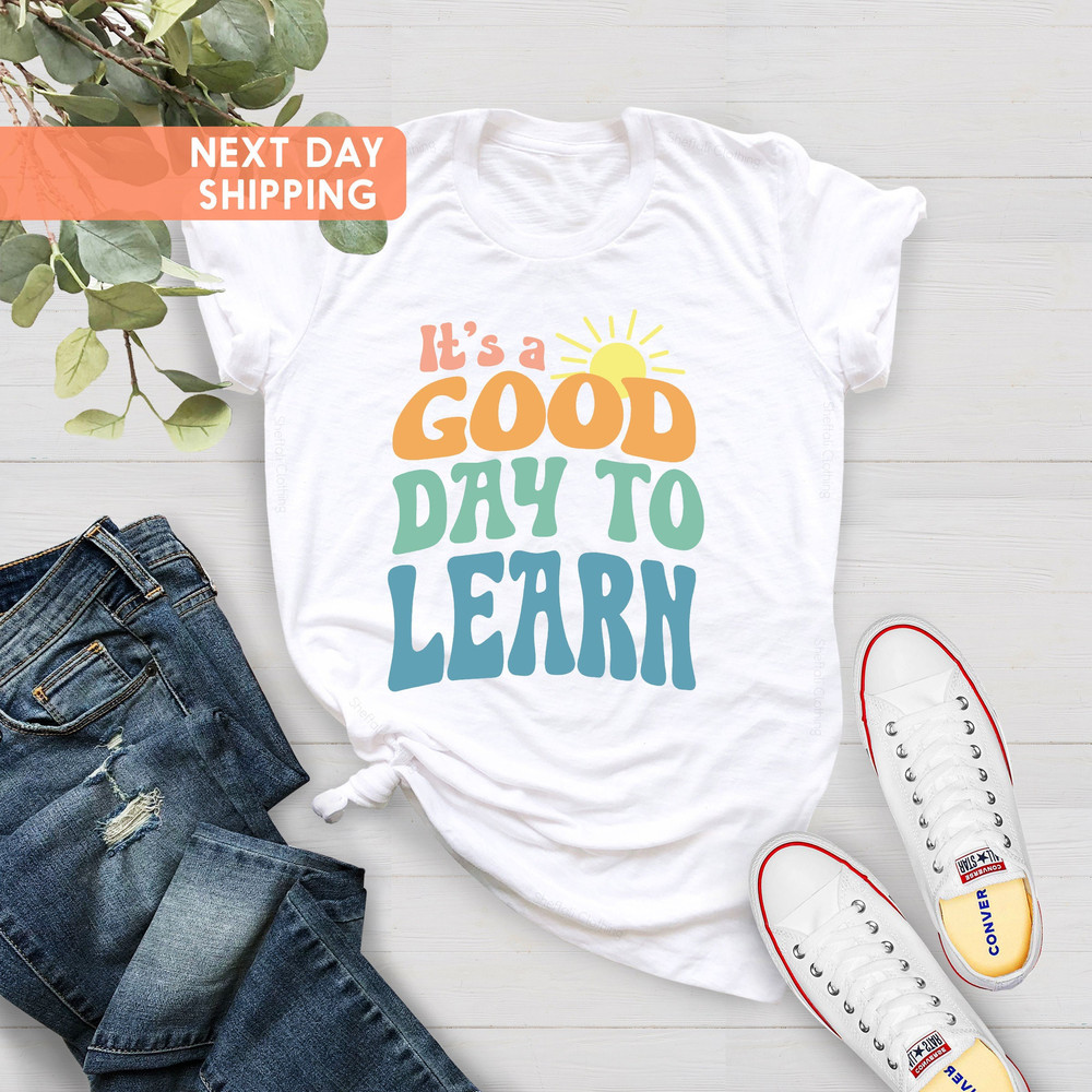 Its A Good Day To Learn Teacher Shirts, Teach Love Inspire, Retro Teacher Shirt, Gift For Teacher, Back To School 2022, Elementary Teacher - 4.jpg