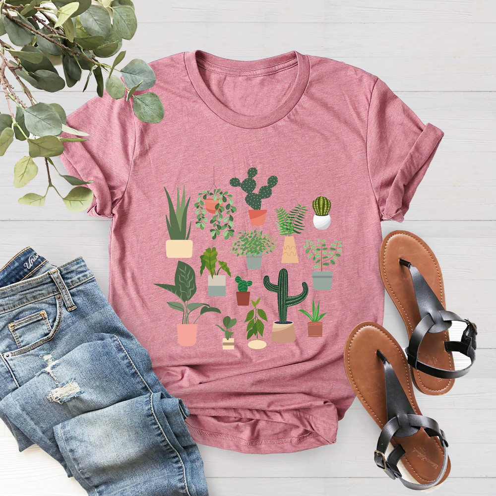 Just One More Plant Shirt, Gift for Mom, Plant Momma Shirt, Plant Lover T Shirt, Plants Tee, Botanical Shirt,Gardening Tee,Xmas Gift For Mom - 1.jpg