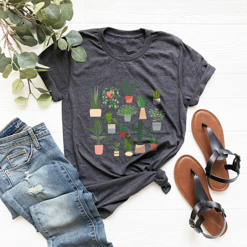 Just One More Plant Shirt, Gift for Mom, Plant Momma Shirt, Plant Lover T Shirt, Plants Tee, Botanical Shirt,Gardening Tee,Xmas Gift For Mom - 2.jpg