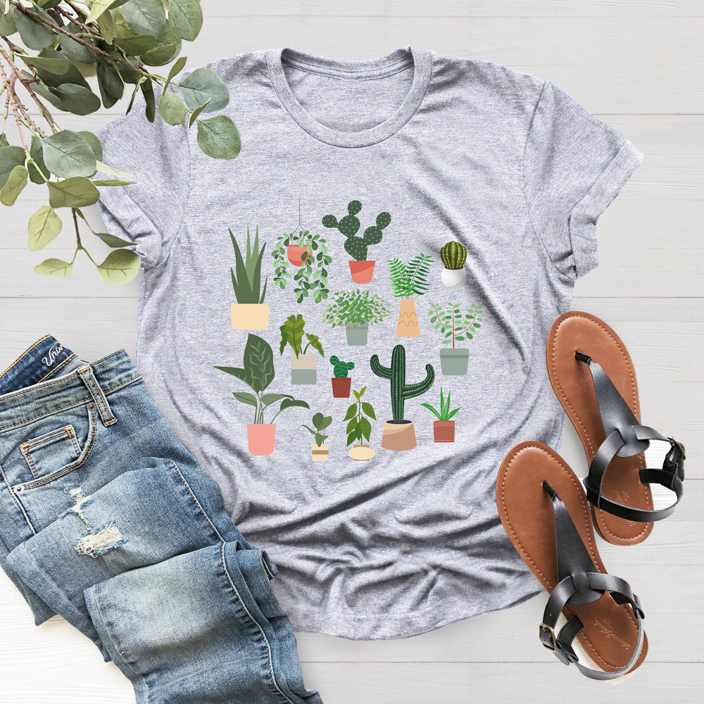 Just One More Plant Shirt, Gift for Mom, Plant Momma Shirt, Plant Lover T Shirt, Plants Tee, Botanical Shirt,Gardening Tee,Xmas Gift For Mom - 4.jpg