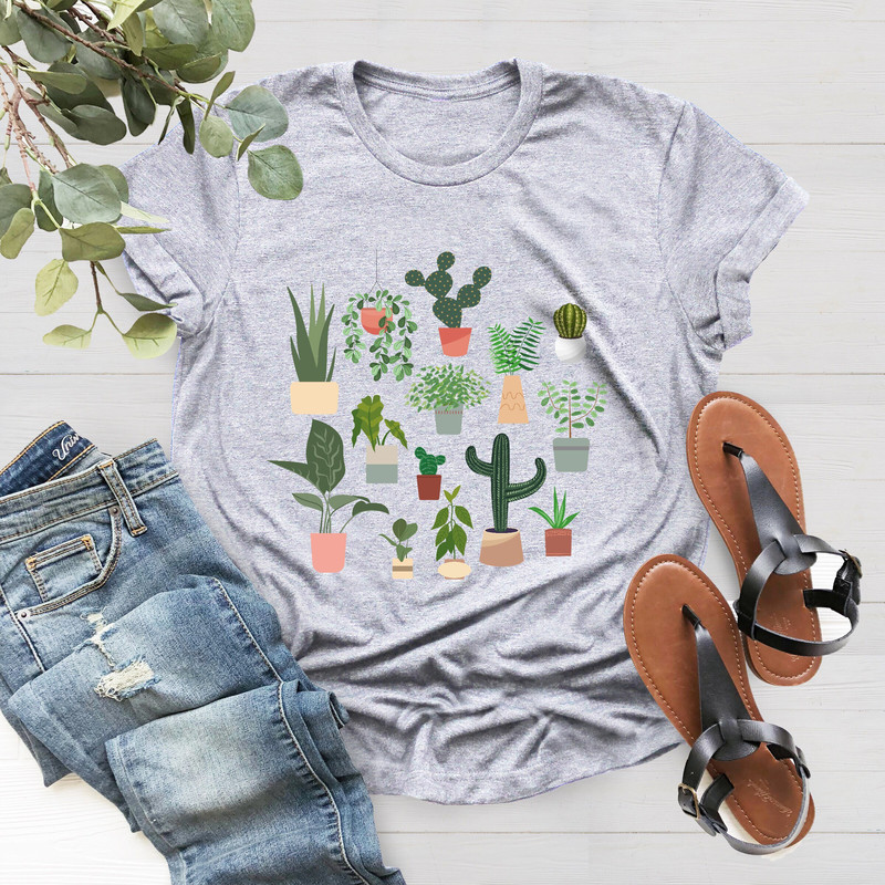 Just One More Plant Shirt, Gift for Mom, Plant Momma Shirt, Plant Lover T Shirt, Plants Tee, Botanical Shirt,Gardening Tee,Xmas Gift For Mom - 4.jpg
