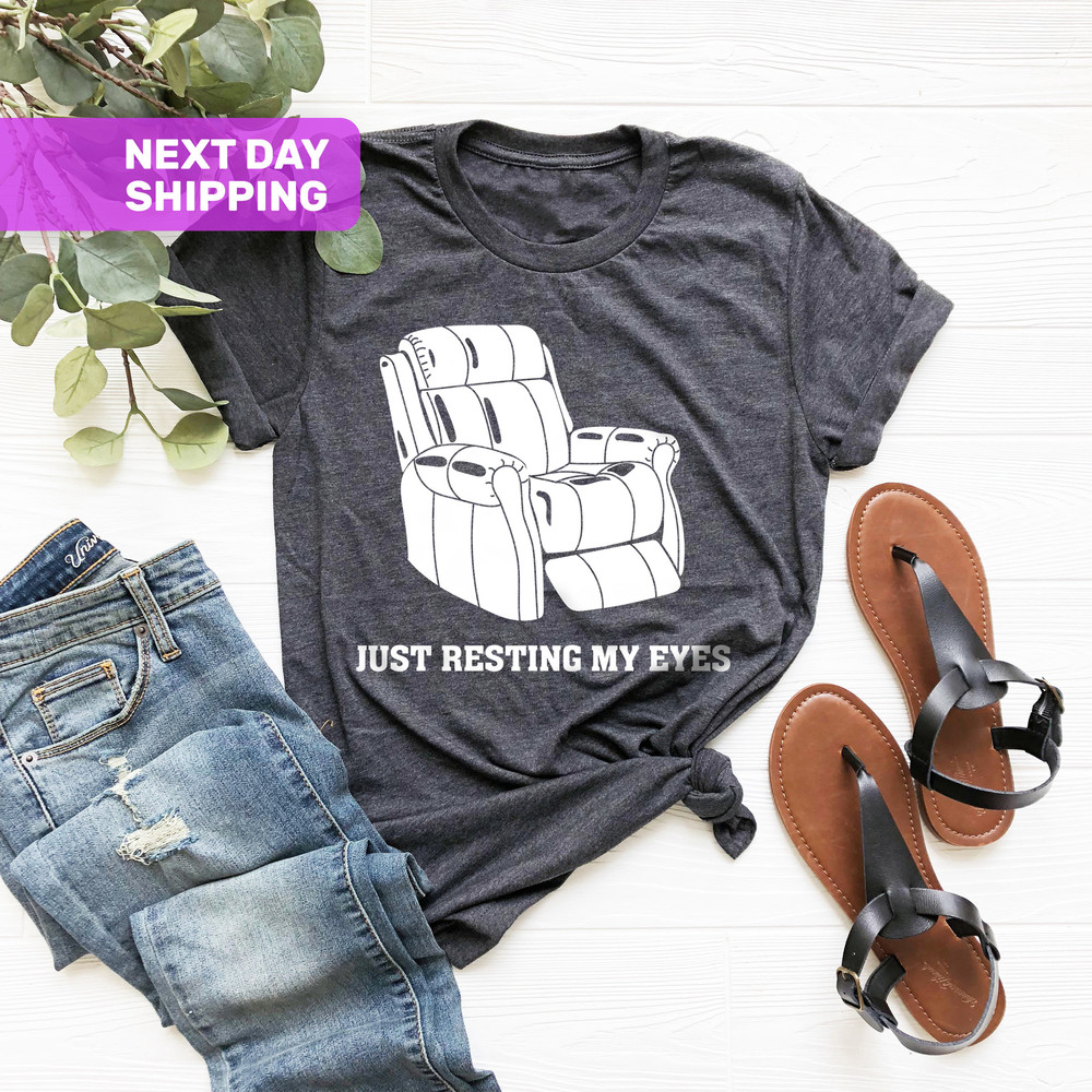 Just Resting My Eyes Sweatshirt, Fathers Day Gift, I'm Not Sleeping Sweatshirt, Dad Shirt, Grandpa and Father Sweatshirt, Funny Grandpa Tee - 4.jpg