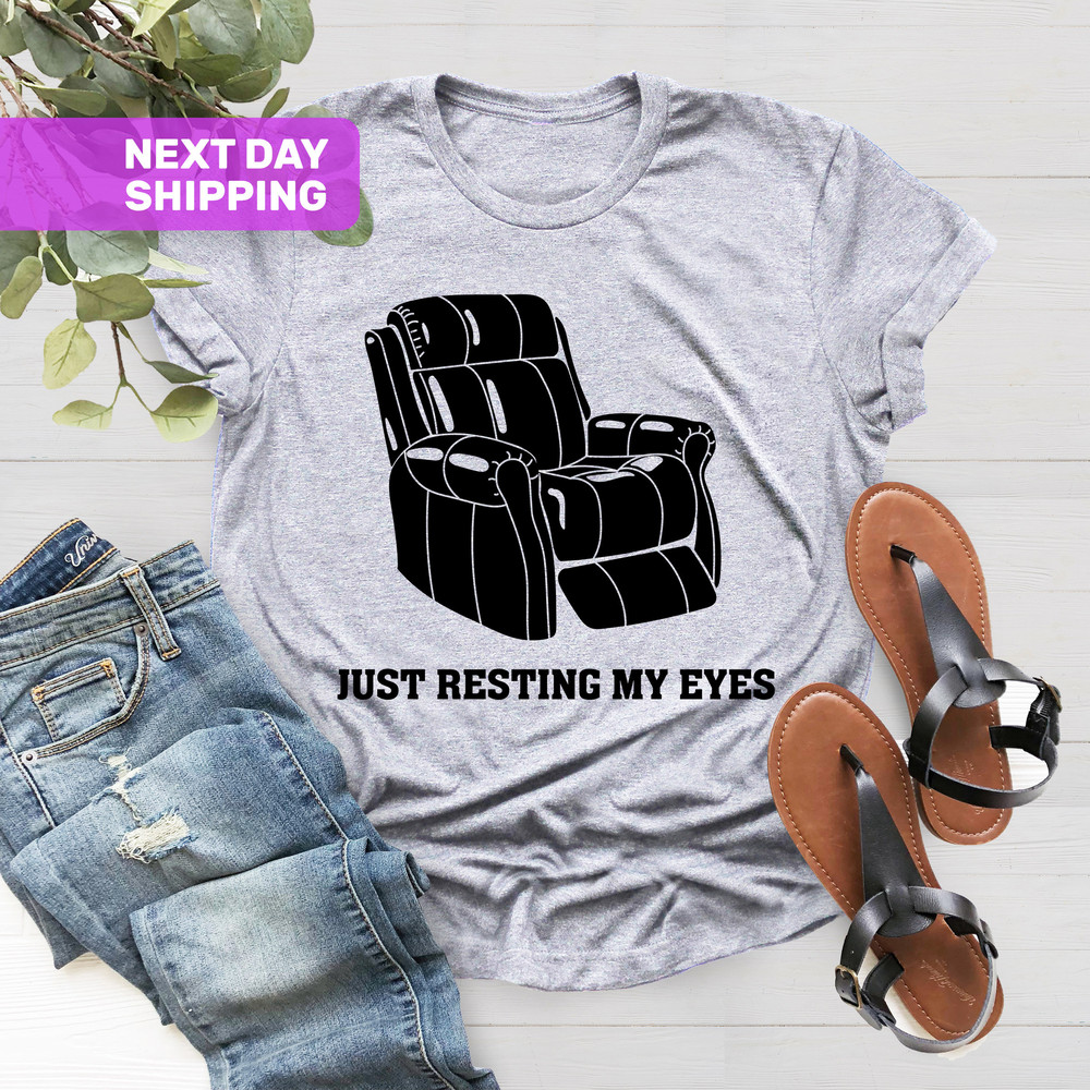 Just Resting My Eyes Sweatshirt, Fathers Day Gift, I'm Not Sleeping Sweatshirt, Dad Shirt, Grandpa and Father Sweatshirt, Funny Grandpa Tee - 6.jpg