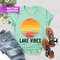Lake Vibes Sunset Rays Wavy Shirt, Vintage Shirt, Retro Sunshine Shirt, Sun Rays Tee, Beachy Vibes Tee, Retro Summer Time , Sunset T-shirt - 4.jpg