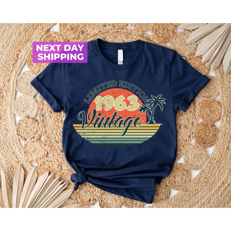 Limited Edition Shirt 1963, Vintage 1963 Shirt, 60th Birthday Shirt, 60th Birthday Gift, 60th Birthday Party, 1963 T-Shirt, 60th Birthday - 4.jpg