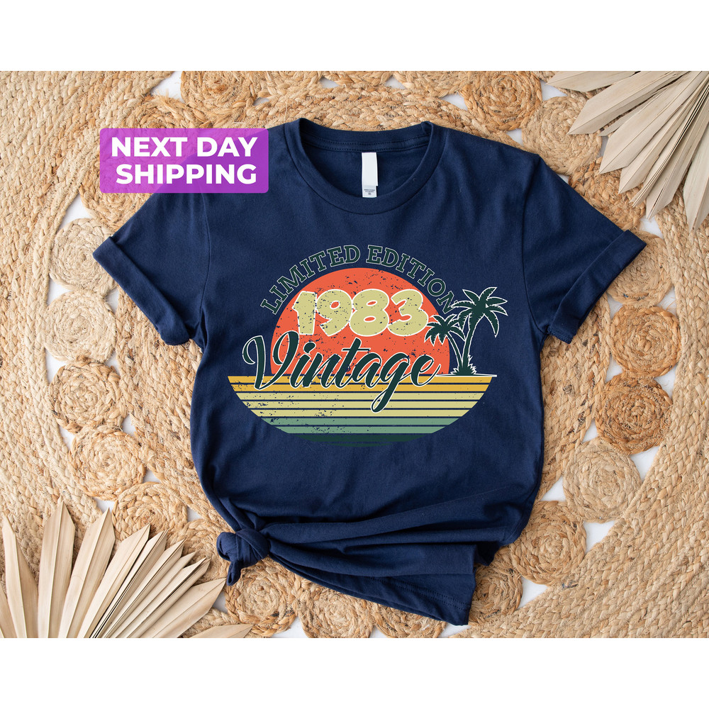Limited Edition Shirt 1983, Vintage 1983 Shirt, 40th Birthday Shirt, 40th Birthday Gift, 40th Birthday Party, 1983 T-Shirt, 40th Birthday - 5.jpg