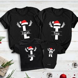 matching family christmas shirts, custom family shirts,chris