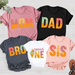 matching ice cream birthday shirt, family matching shirt, mo