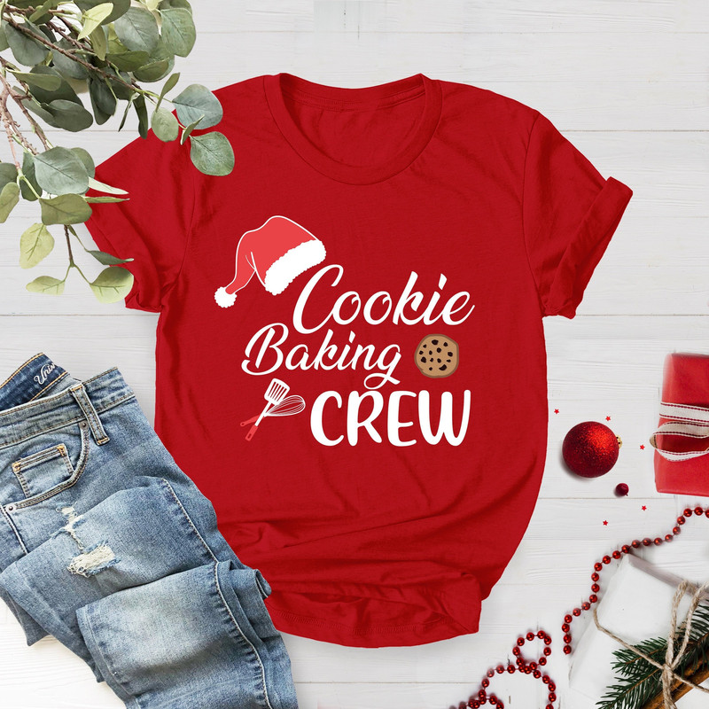 Matching Family Shirts, Cookie Baking Crew, Matching Christmas Shirts, Family Christmas Shirts, Holiday Baking Shirt, Christmas Shirts - 3.jpg