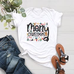 merry christmas shirt, merry christmas doodles shirt, christ