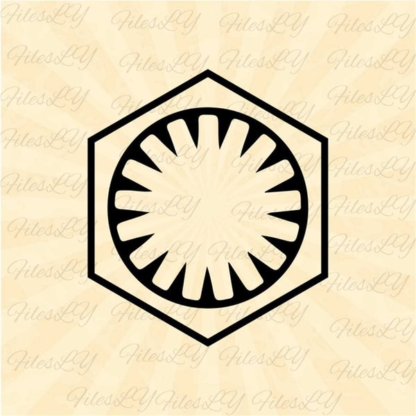 First Order Symbol Svg, Star Wars Svg, Palpatine Svg, Vinyl - Inspire ...