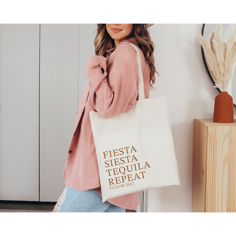 Mexico Welcome Tote, Wedding Welcome Bag, Custom Wedding Tote, Destination Wedding Tote, Custom Tote, Beach Wedding, Bachelorette Gift - 2.jpg