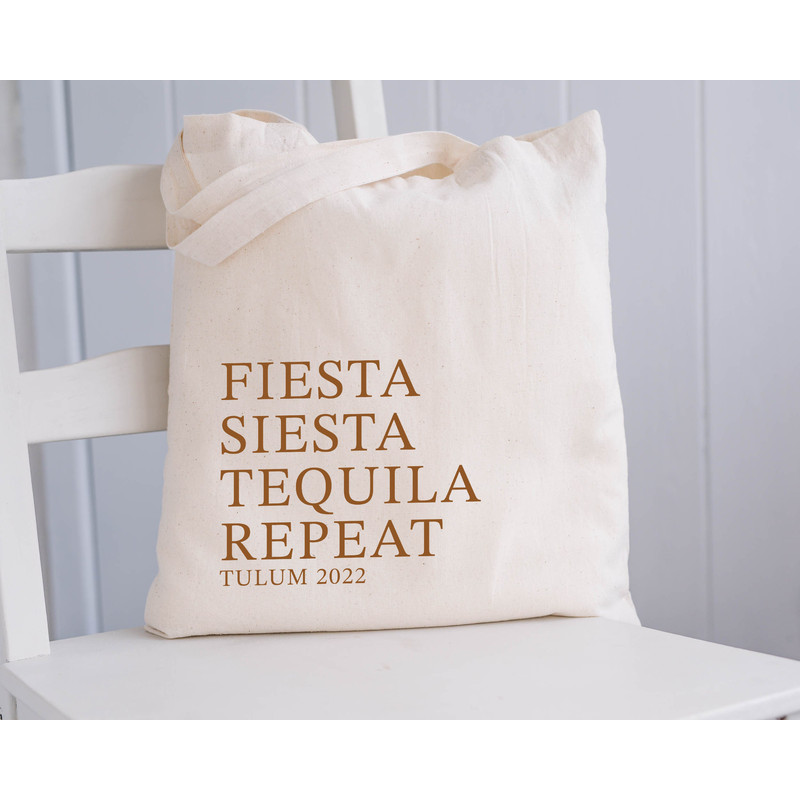 Mexico Welcome Tote, Wedding Welcome Bag, Custom Wedding Tote, Destination Wedding Tote, Custom Tote, Beach Wedding, Bachelorette Gift - 5.jpg