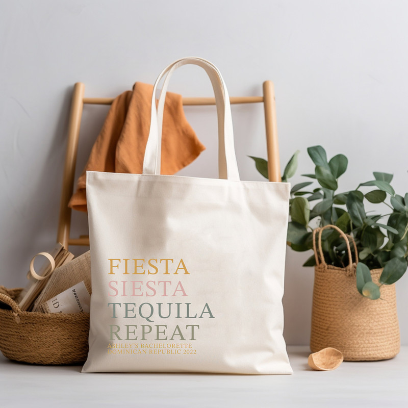 Mexico Welcome Tote, Wedding Welcome Bag, Custom Wedding Tote, Destination Wedding Tote, Custom Tote, Beach Wedding, Bachelorette Gift - 6.jpg