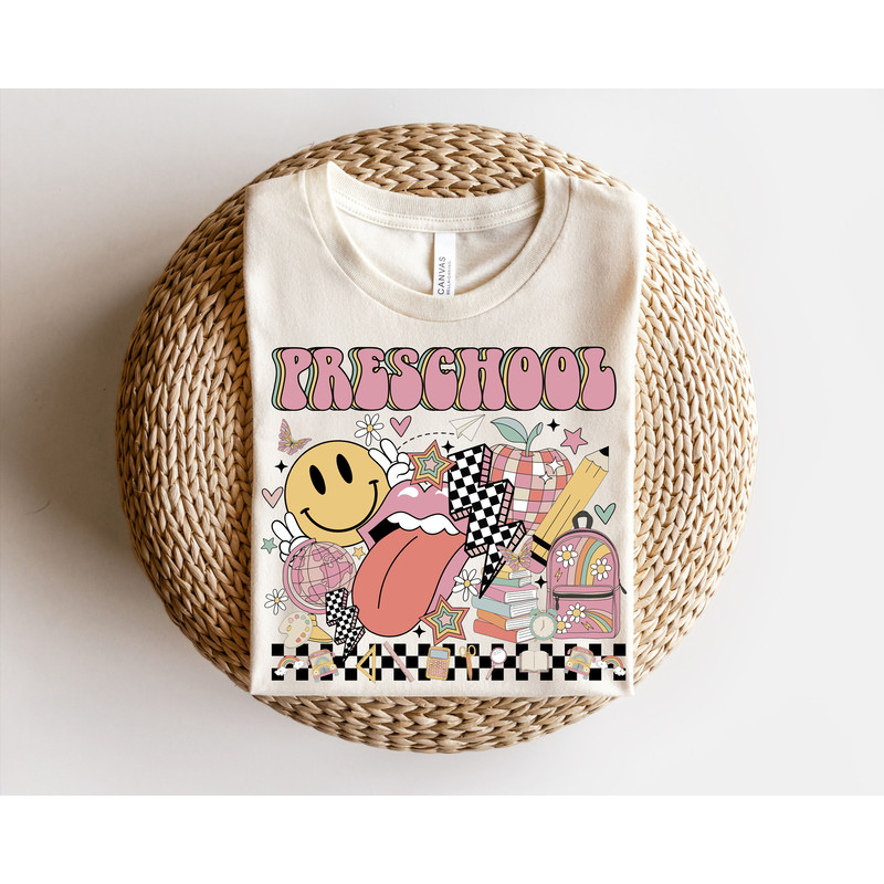 Back to School Bundle, Kindergarten, Pre K PNG, First Day Of School, School Png, Retro PNG, First Second Third Grade Design, School Png - 2.jpg