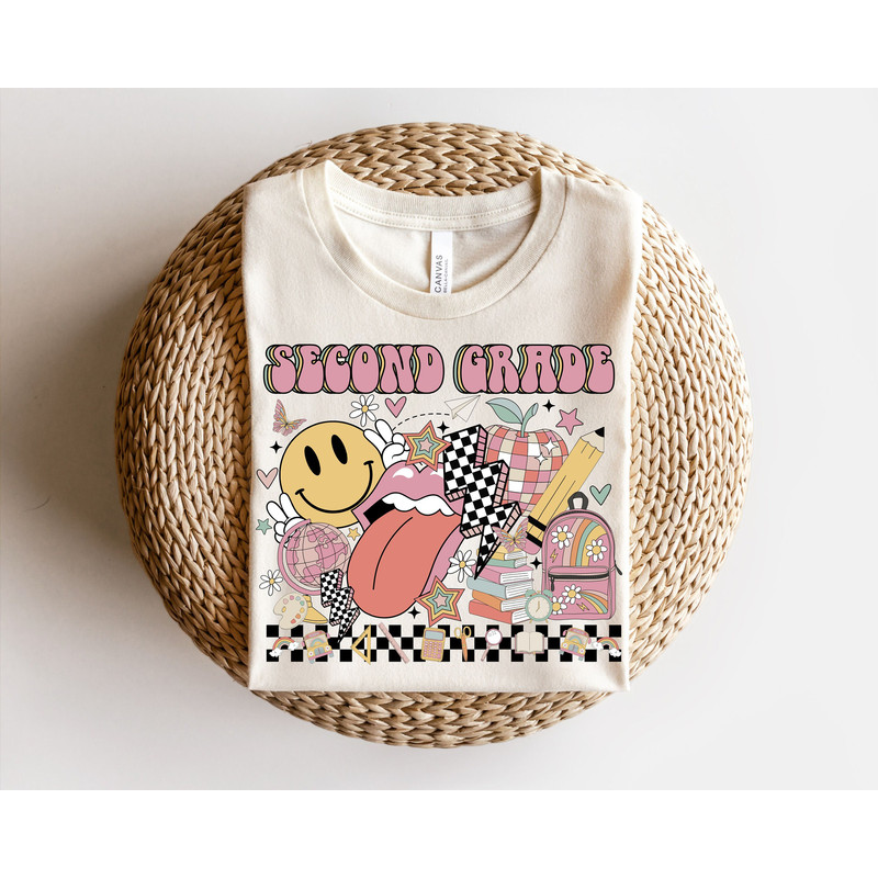 Back to School Bundle, Kindergarten, Pre K PNG, First Day Of School, School Png, Retro PNG, First Second Third Grade Design, School Png - 4.jpg