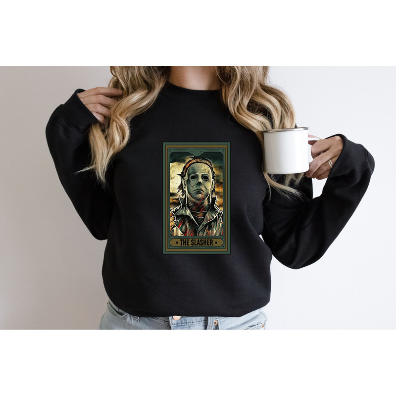Bundle Halloween Characters Tarot Card PNG, Retro Halloween Png, Horror Characters PNG, Tarot Decks Png, Trendy Shirt Design, Halloween Png - 6.jpg