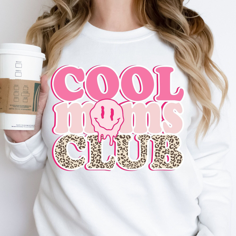 Cool Moms Club Png ,The Cool Mom PNG, Mom Life PNG, Mama PNG, Mama Sublimation, Sublimation Png, T-Shirt Design, High Resolution - 1.jpg