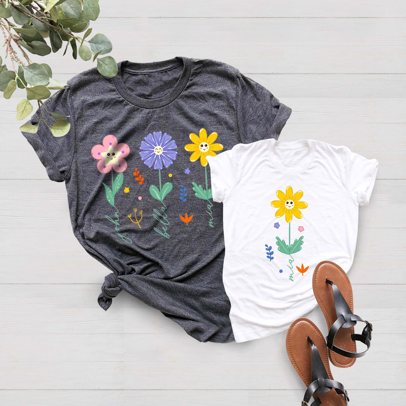 Mothers Day Mom and Toddler Shirt, Mom Shirt, Mothers Day Outfits, Cute Floral Shirt, Girls Mothers Day Shirt, Mothers Day Shirt - 2.jpg