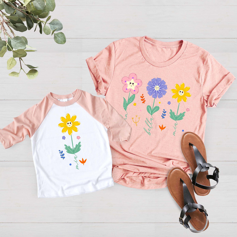 Mothers Day Mom and Toddler Shirt, Mom Shirt, Mothers Day Outfits, Cute Floral Shirt, Girls Mothers Day Shirt, Mothers Day Shirt - 3.jpg