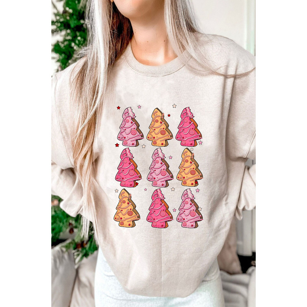 Pink Christmas Png, Pink Christmas cake, Christmas Png, Pink Christmas, Christmas Sublimation, Christmas Tree, Retro Christmas Png - 2.jpg