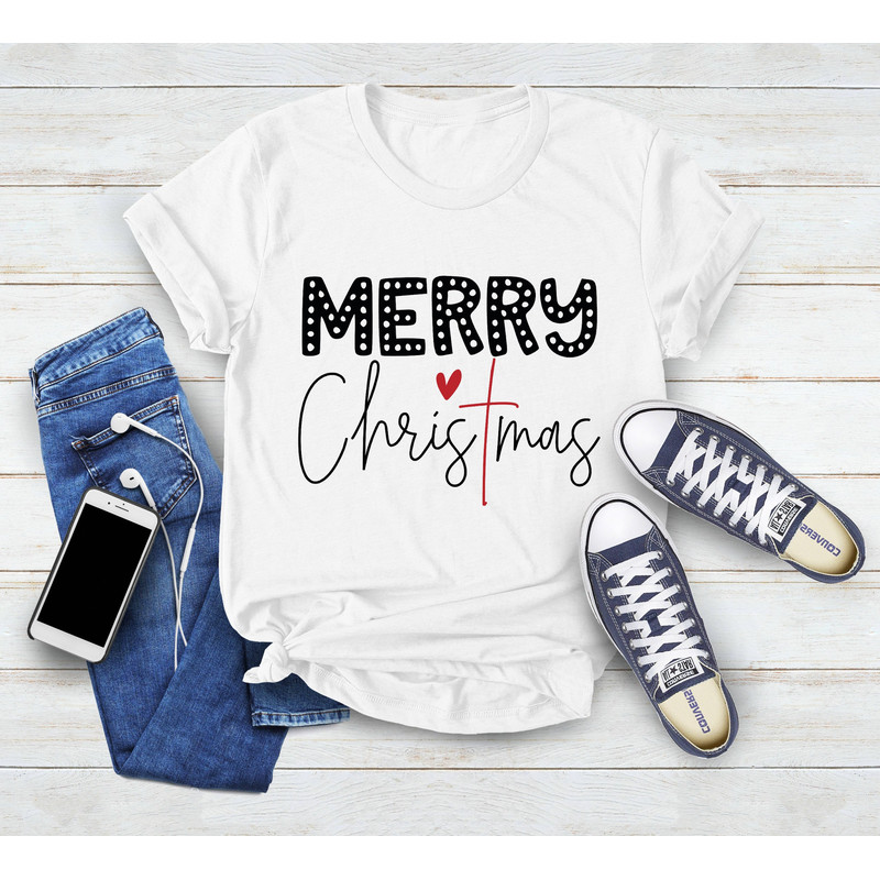 Merry Christmas Shirt, Cute Christmas Tees, Christmas Shirt,Women's Christmas Shirt,Christmas Tees for Women,Christmas Shirts,Christmas Gift - 2.jpg