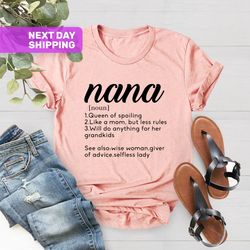 nana definition shirt, nana shirt, nana t-shirt, nana tee, c