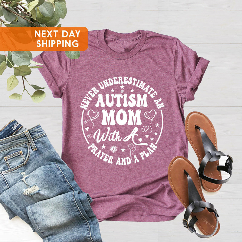 Never Underestimate An Autism Mom Shirt, Autism Mom Tee, Inclusion Matter Shirt, Equality Shirt, Autism Awareness, Special Education Shirt - 4.jpg