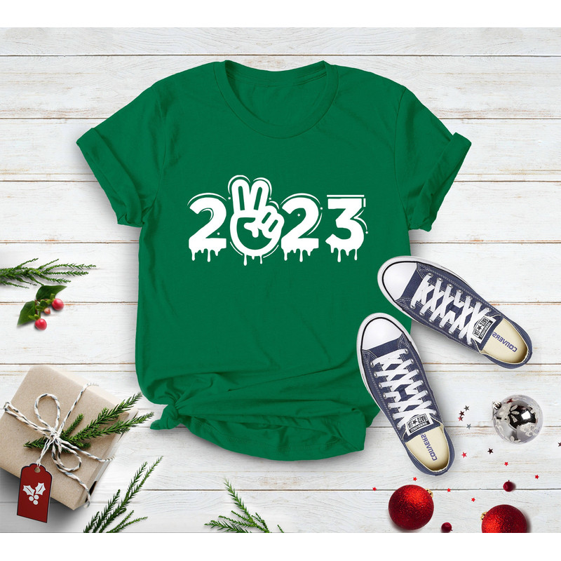 New Year Shirt, 2023 Shirt, New Years Eve Shirts, Family Matching Shirt, Christmas Shirt, New Year Gift, Hello 2023 Shirt, Christmas Gift - 2.jpg