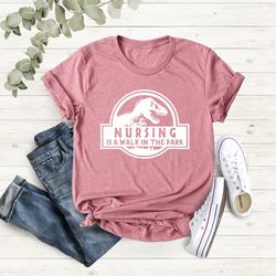 nursing is a walk in the park, nurse gifts for women, nursin