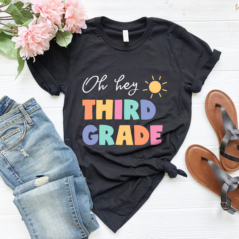 Oh Hey Third Grade Teacher Shirt, 3rd Grade Teacher Shirt, 3rd Grade Team TShirt, Third Grade T-Shirt, Teacher Gift, Hello 3rd Grade Teacher - 3.jpg