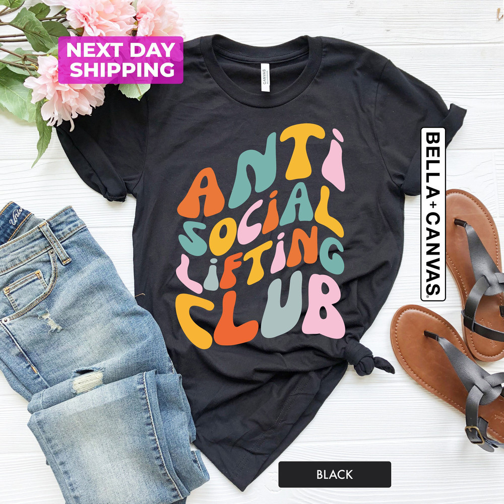 Original Anti Social Lifting Club Pump Cover Shirt ,Gym Shirt , Fitness Apparel, Workout Apparel, Fitness Motivation, Oversized T-shirt - 1.jpg