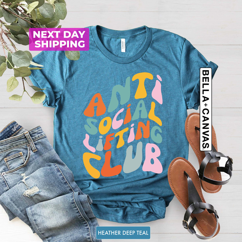 Original Anti Social Lifting Club Pump Cover Shirt ,Gym Shirt , Fitness Apparel, Workout Apparel, Fitness Motivation, Oversized T-shirt - 3.jpg