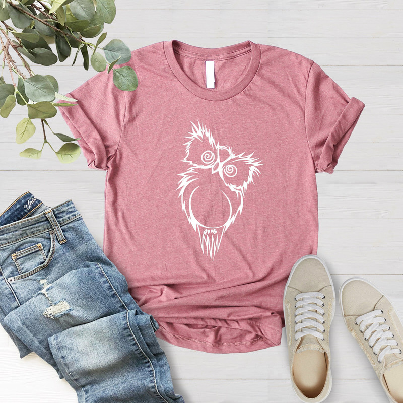 Owl Shirts, Cute Owl T shirt, Cute Animal Shirt,Forest Shirt, Birds of Prey Tshirt, Shirts for Women, Gift for Animal Lover, Birding Shirt - 3.jpg