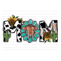 mom png, cow mom design png,mother design png ,cowhide patern,cow sunflower,mother's day png, leopard mom png,sublimatio