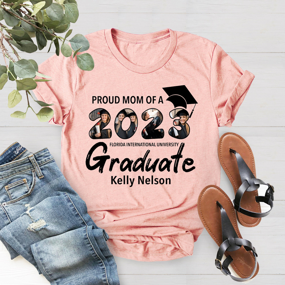 Personalized Graduation Family T-Shirts, Custom Photo Shirt, Matching Family Graduate, Proud Family Graduation Shirt, 2023 Graduation Shirt - 3.jpg
