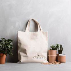 personalized name tote, bridesmaid tote, cowgirl themed bach