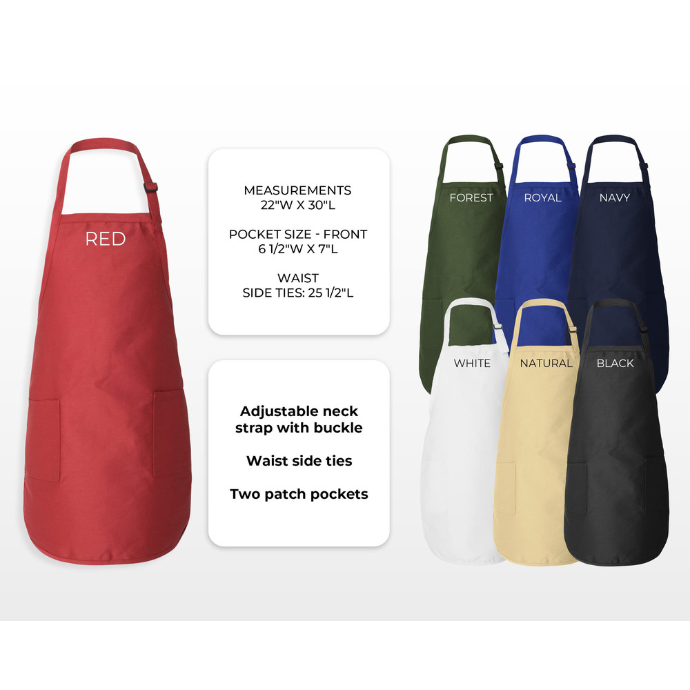 Personalized The Hottest Thing In The Kitchen Apron, Custom Name Cooking Apron with Pockets, BBQ Cooking Apron, Adjustable Neck, Funny Apron - 5.jpg