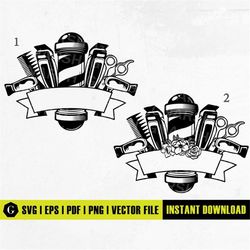 bundle barbershop logo svg | hair stylist logo svg | barber logo svg | barber svg | hair stylist svg | barber files for