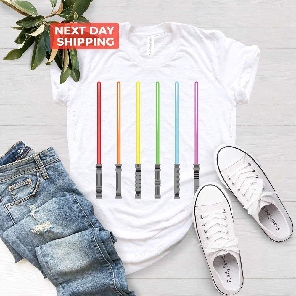 Rainbow Light Sword Shirt, Lgbtq Gifts, LGBT Shirt, Gay Pride Shirt Men, LGBT Pride Gift, Rainbow Pride Gift, Lesbian Shirt, Be Kind Shirt - 4.jpg