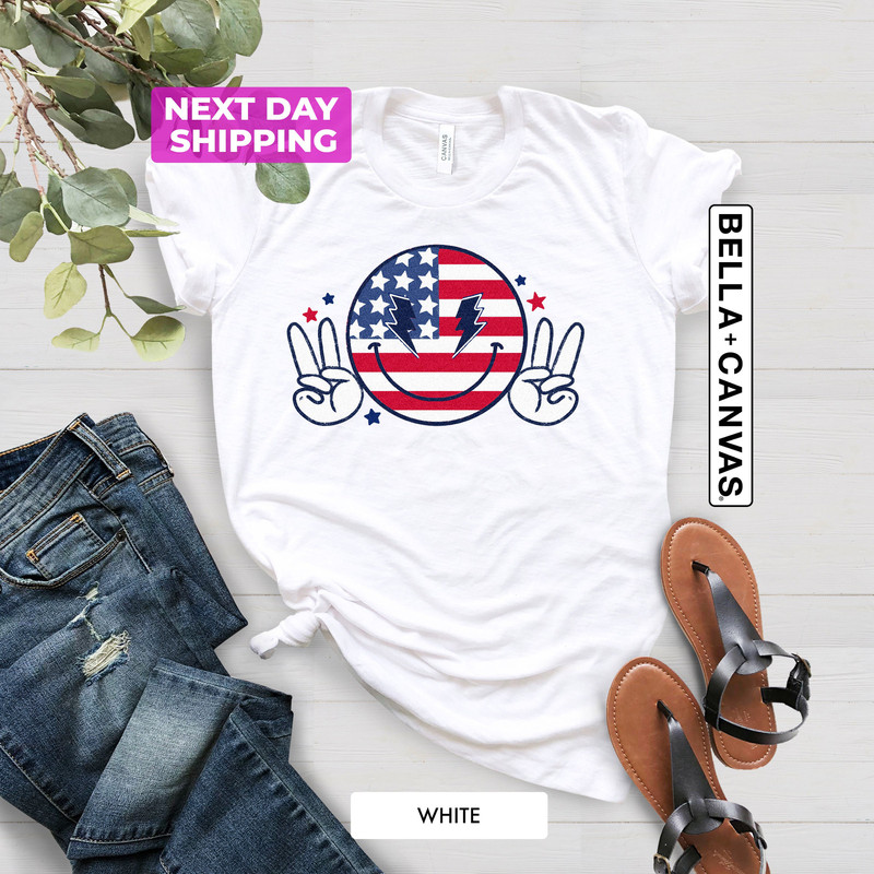 Red White and Blue, America Tee, Fourth of July Shirt Celebration T-Shirt, Freedom Shirt, USA Shirt, Summer BBQ Shirt, Women's 4th of July - 3.jpg