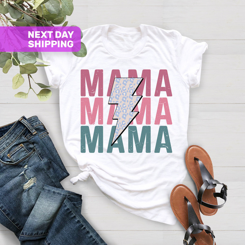 Retro Vintage Mama Shirt, Mama T-shirt, Mom Life Shirt, Mama Shirt, Leopard Mama Shirt, Motherhood Shirt, Cute Mom Shirt, Mothers Day Gift - 4.jpg