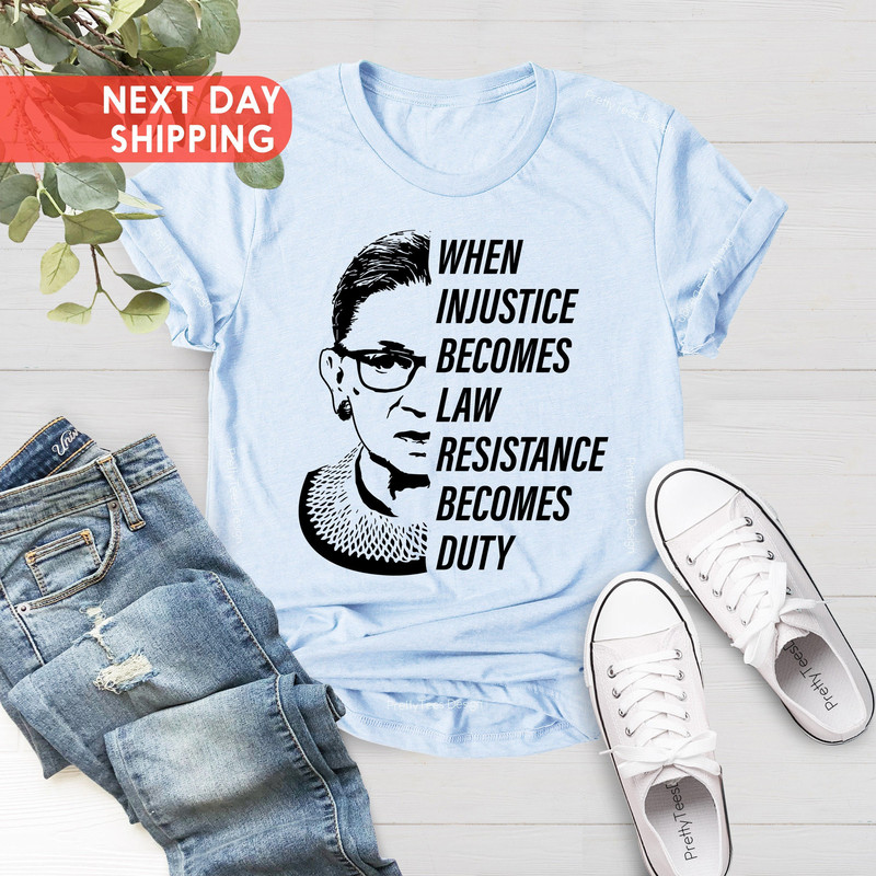 Ruthless Shirt, Ruth Bader Ginsburg Shirt, Roe Vs Wade 1973, Feminist Shirt, Women's Rights Shirt, Pro-Choice Shirt, Women Empowerment Tee - 3.jpg