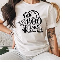 fab boo lous shirt, boo shirt, fab boo shirt, halloween shirt, boo kid, halloween boo, halloween shirt for kids, spooky